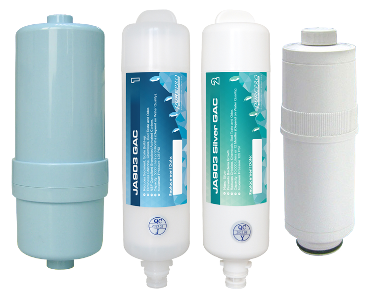 Nadomestni fitri za ionizatorje vode PurePro&reg; JA-703, PurePro&reg; JA-903, PurePro&reg; JA-503, PurePro&reg; JA-2000